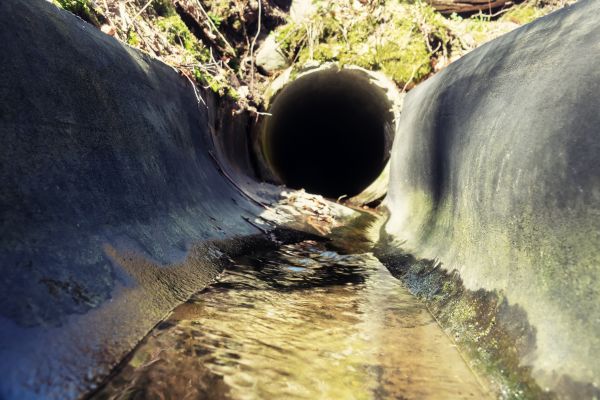 Drainage Swale Installation in Scranton
