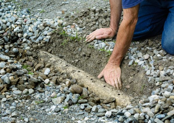 French Ditch Installation in Scranton