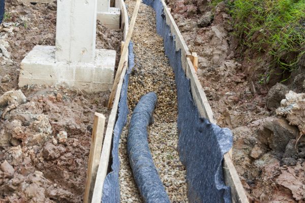 French Drain Installation in Scranton